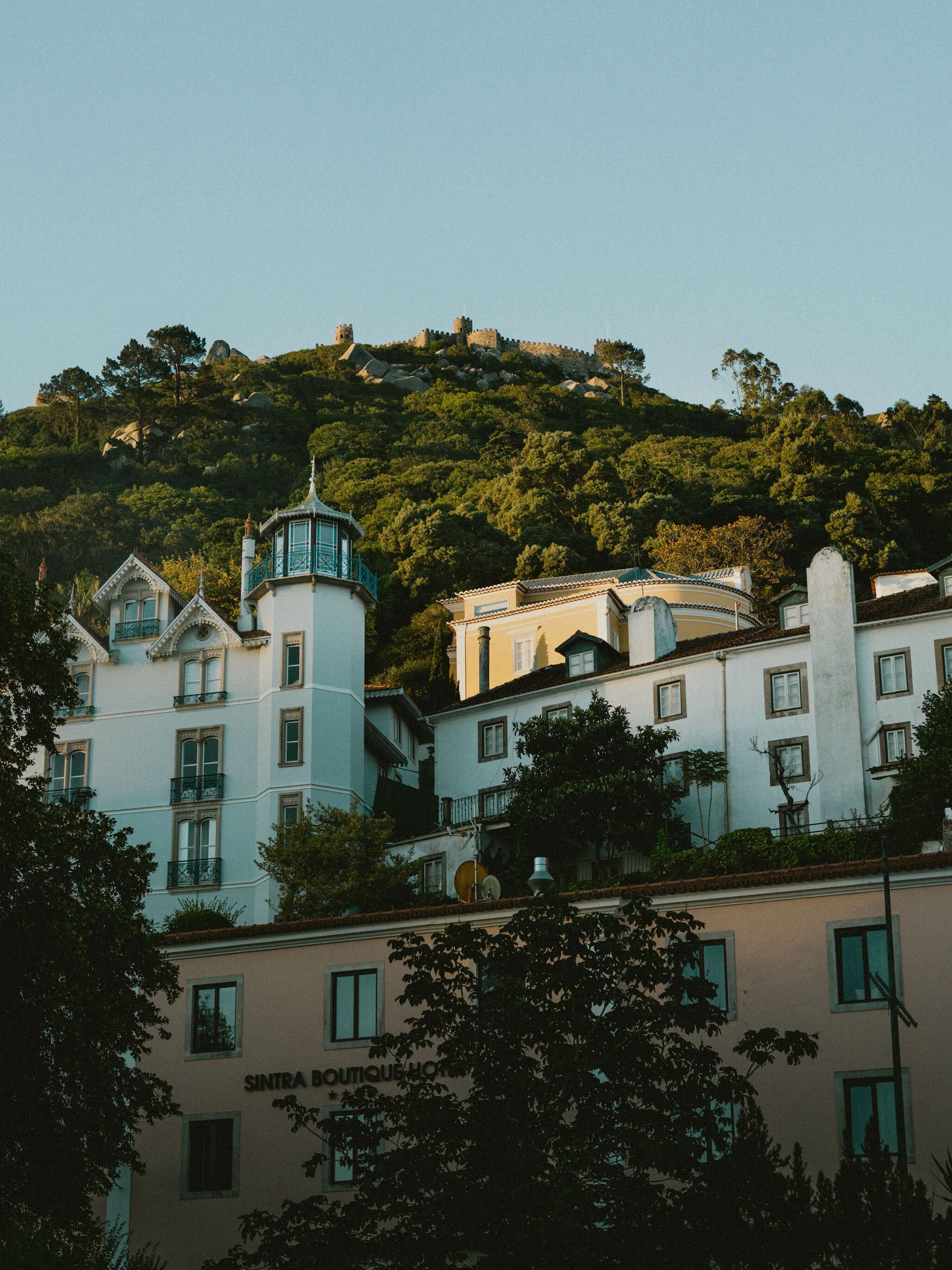 Portuguese architecture background